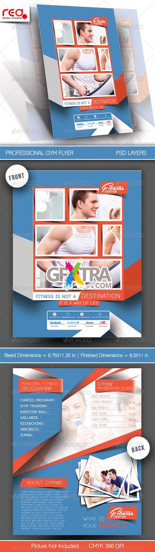 GraphicRiver - Fitness Club Flyer/Poster Template