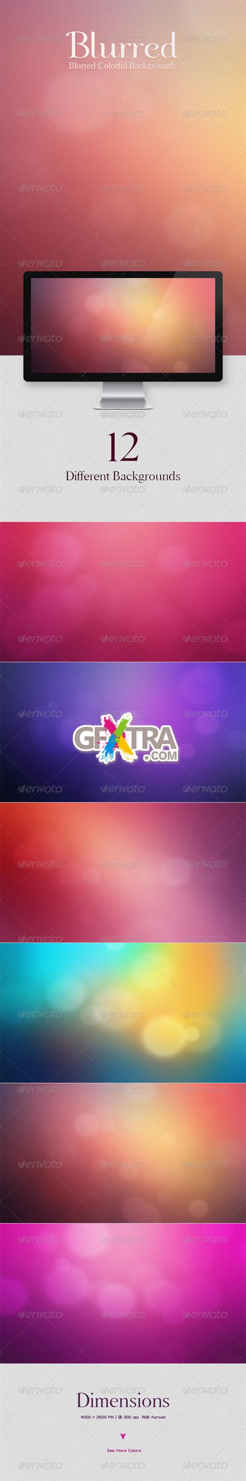 GraphicRiver - Blurred Colorful Backgrounds