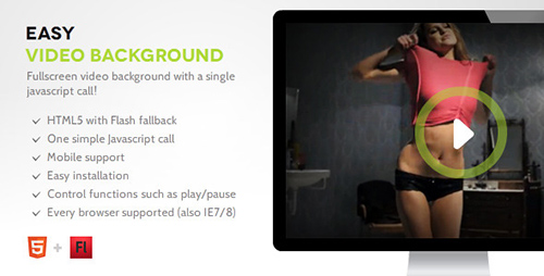 CodeCanyon - Easy Video Background