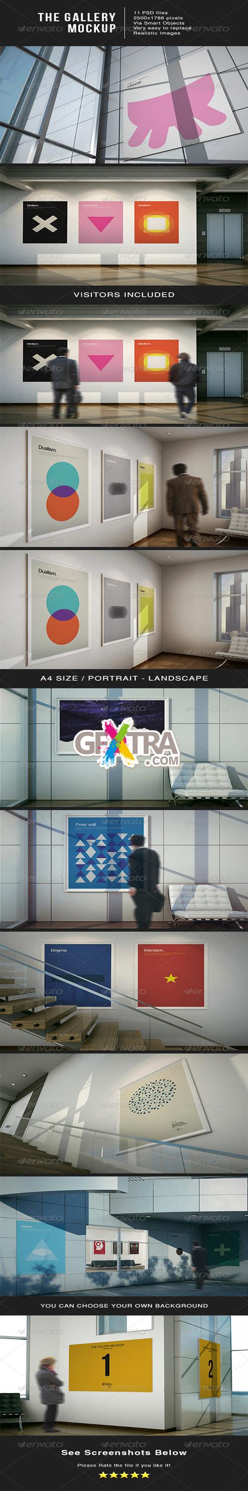 GraphicRiver - The Gallery MockUp