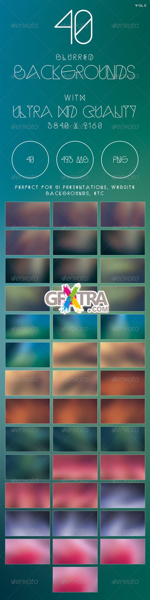 GraphicRiver - Blur - Blurred Ultra HD Backgrounds vol.3