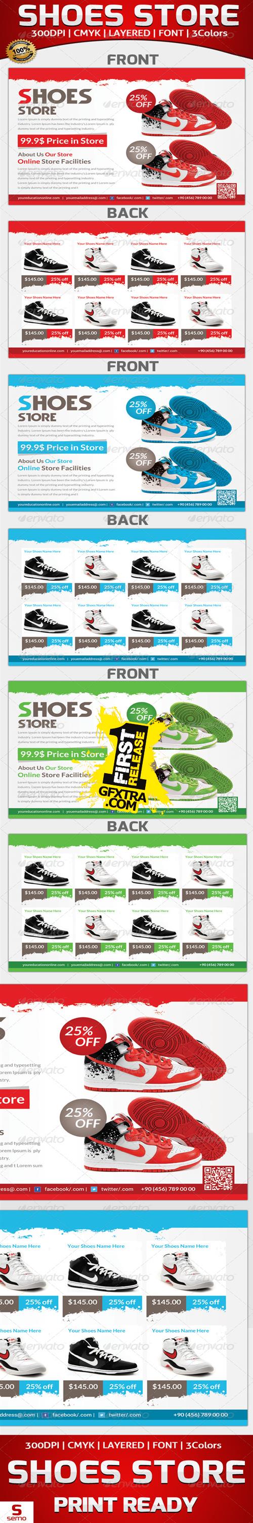 GraphicRiver - Product Shoes Flyer Template