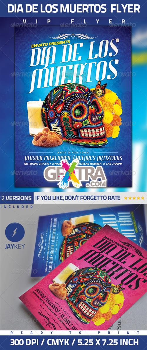 GraphicRiver - Dia De Los Muertos Flyer