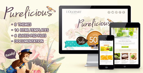 ThemeForest - Purelicious v0.1 - Email Template - FULL