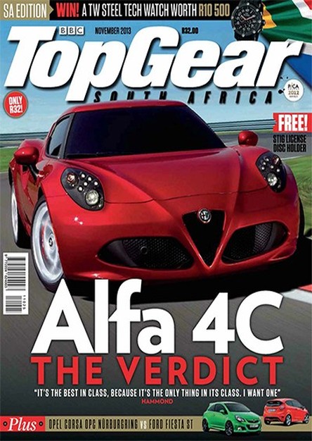 BBC Top Gear Magazine November 2013 (South Africa)