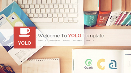 Mojo-Themes - YOLO - One Page HTML Template - RIP