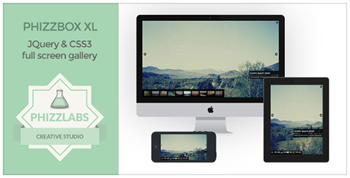 CodeCanyon - Query and CSS3 Responsive Full Page Image Gallery - RIP