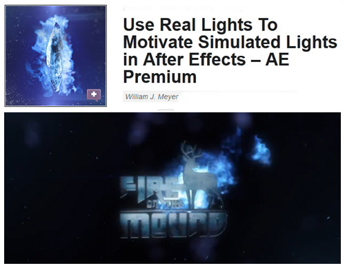 William J. Meyer - Use Real Lights To Motivate Simulated Lights in After Effects [Reaploaded]