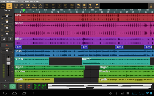 Audio Evolution Mobile DAW v2.0.5 (Android Application)