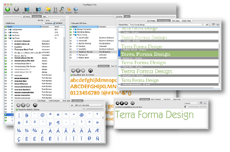 FontAgent Pro 6.012 (Mac OS X) 