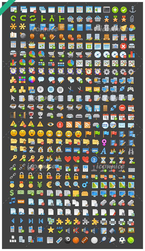 378 Stock Icons Pack