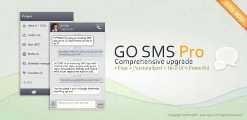 GO SMS Pro Premium v5.27 (Android Application)