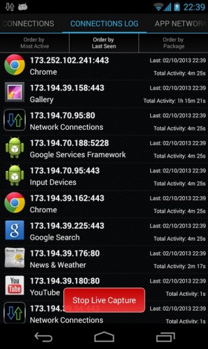 Network Connections FULL v1.0.7 (Android Application)
