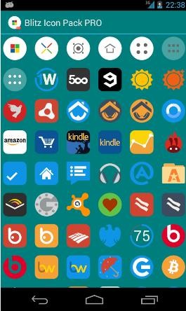Blitz PRO (Icon Pack) v1.3 (Android Icons)