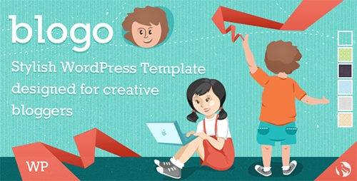 ThemeForest - Blogo v1.1 - Stylish WP Theme for Creative Bloggers