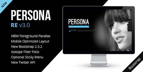 ThemeForest - Persona - HTML5 Responsive Creative Parallax - FULL