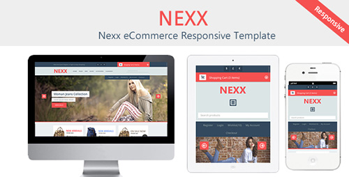 ThemeForest - Nexx eCommerce Responsive Template - RIP