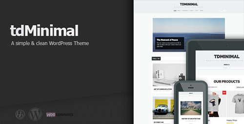 ThemeForest - tdMinimal v1.0.2 - Responsive WordPress Theme