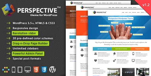ThemeForest - Perspective v1.2 - Premium WordPress Theme