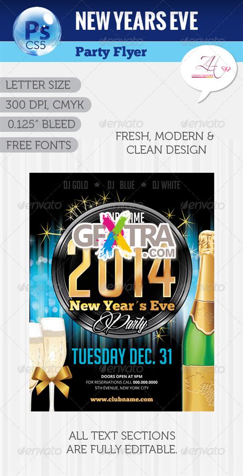 GraphicRiver - NYE Party Flyer