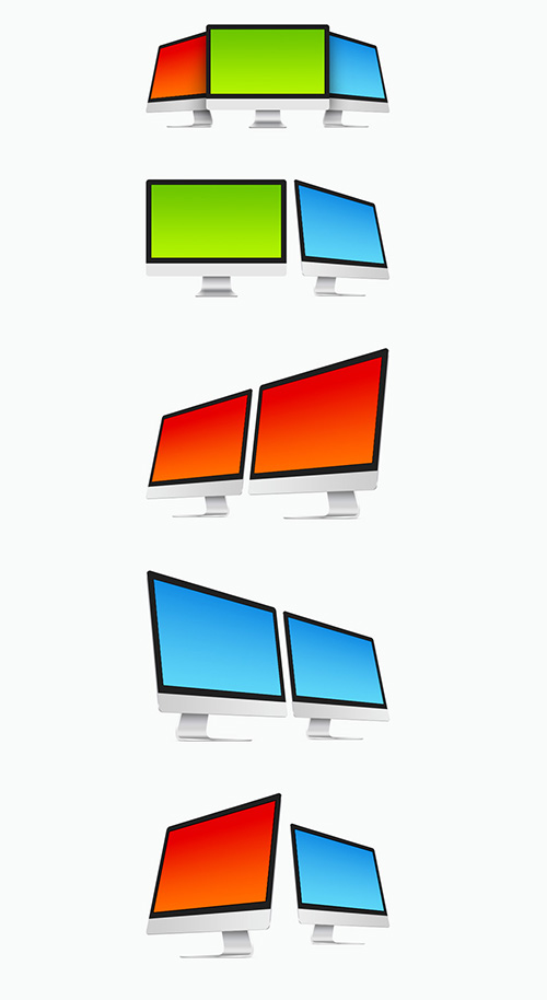 PSD Web Design - iMac PSD Templates