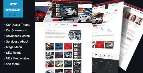 ThemeForest - Dynamo - Rent-Sell-Buy Car Dealer HTML Responsive - RIP