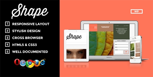 ThemeForest - Shape v1.0.1 - Professional WordPress Photography Theme