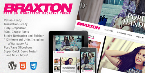 ThemeForest - Braxton v1.04 - Premium Wordpress Magazine Theme