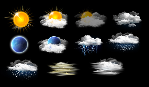 PSD Source - Images of Weather Conditions