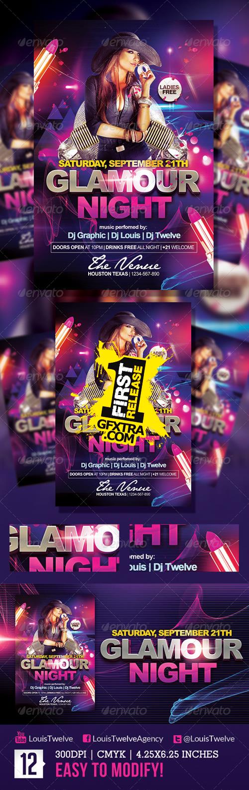 GraphicRiver - Glamour Night | Flyer Template