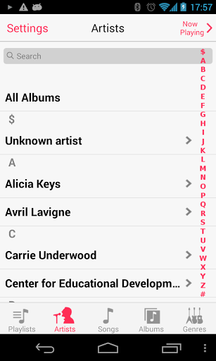 iPhone Music - iOS 7 Music v1.1 (Android Application)