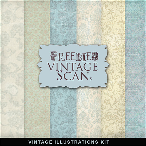 Textures - Winter Backgrounds - Old Vintage Papers