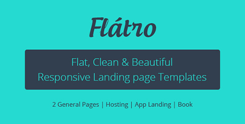 ThemeForest - Flatro - Multipurpose Premium Landing Pages - RIP