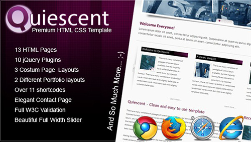 Mojo-Themes - Quiescent - Premium HTML/CSS Template - RIP