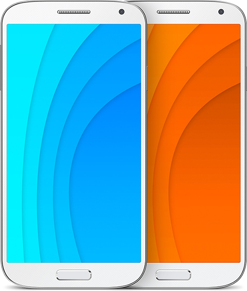 PSD Source - Galaxy S4 Templates