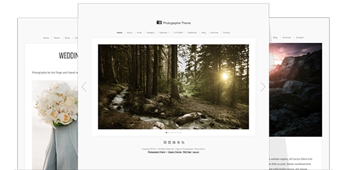OrganicThemes - Photographer Theme v2.0.9 - WordPress Template