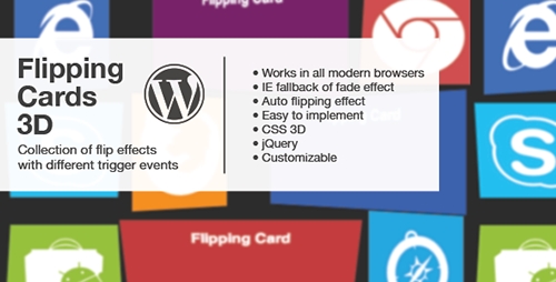 CodeCanyon - Flipping Cards 3D v2.0 - Wordpress