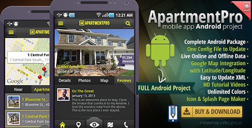 CodeCanyon - Apartment Real Estate Android Full App Source Code v1.0