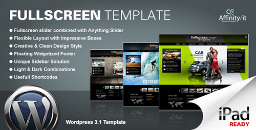 ThemeForest - Fullscreen v2.15 - Business & Portfolio Wordpress Theme
