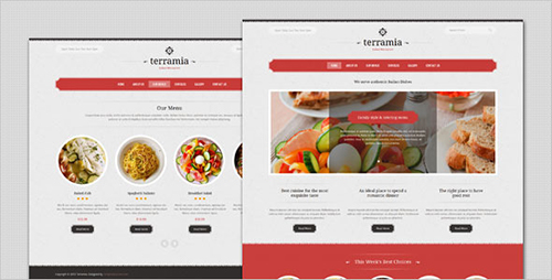 ThemeForest - Terramia - Classic Restaurant HTML Template - FULL