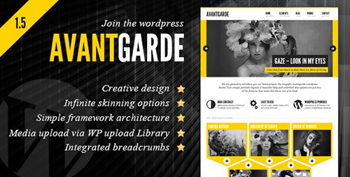ThemeForest - Avantgarde v1.4 - Creative Theme