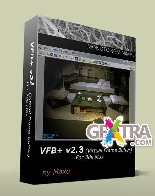 VFB+ v2.3 For 3ds Max 2011 – 2014 – Win32Win64