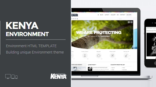Mojo-Themes - KENYA Environment HTML Template - RIP