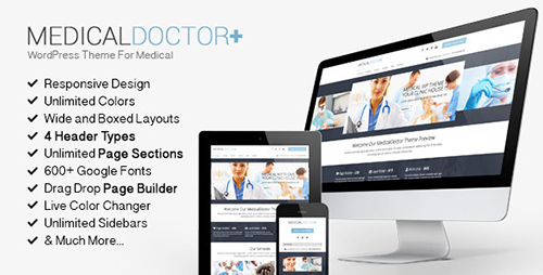 ThemeForest - MedicalDoctor v1.2 - WordPress Theme For Medical
