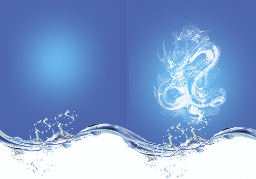 PSD Source - Water Dragon