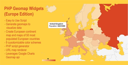 CodeCanyon - PHP Geomapping Widgets (Europe) - RIP