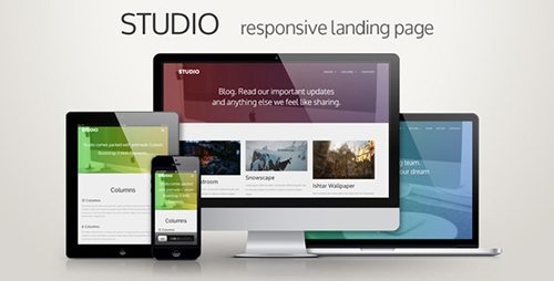 ThemeForest - Studio - Responsive Landing Page - RIP