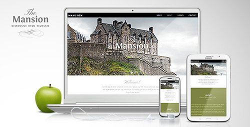 ThemeForest - Mansion - Responsive One-Page Site Template - RIP