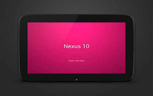 PSD Source - Nexus 10 Mockup - November 2013