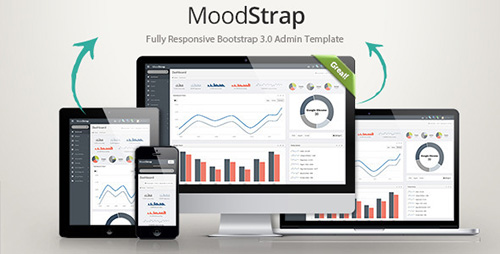 ThemeForest - MoodStrap Responsive Bootstrap Admin Template - RIP